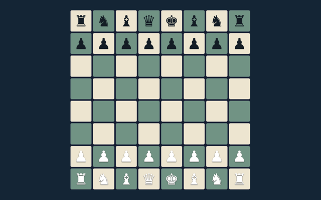 Chess Online game board
