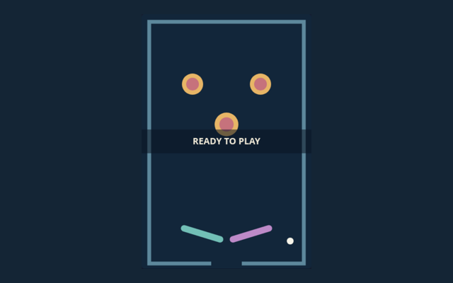 Pinball game board