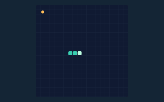 Snake game board